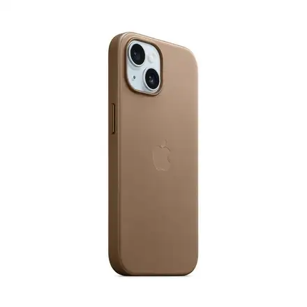 iPhone 15 FineWoven Case with MagSafe - Taupe