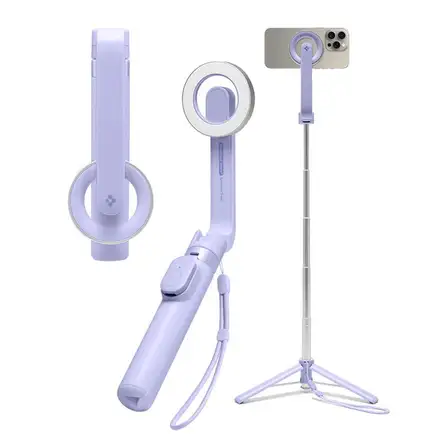 Spigen Selfie Stick Tripod Magsafe - Lavender