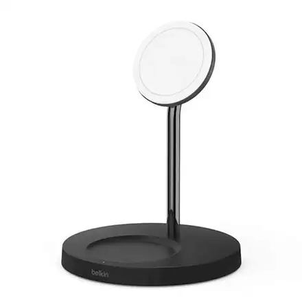 Belkin Boost Charge Pro 2-in-1 Wireless Charger with Magsafe 15W - Black*Vystavený*