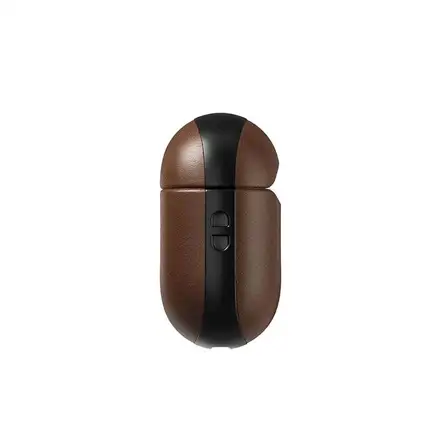Nomad puzdro Leather Case pre Apple Airpods 4/5 - Brown