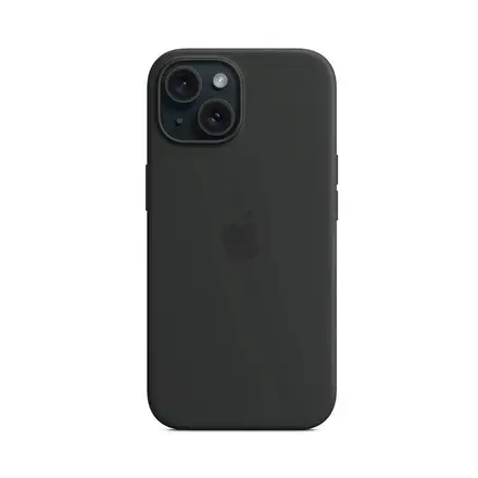 iPhone 15 Silicone Case with MagSafe - Black *Rozbalený*