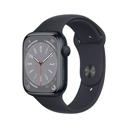 Apple Watch Series 8 GPS 45mm puzdro z temne atramentového hliníka *Trieda B*