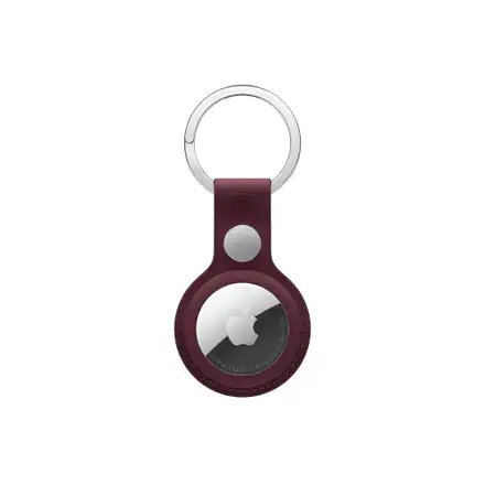 Apple AirTag FineWoven Key Ring - Burgundy