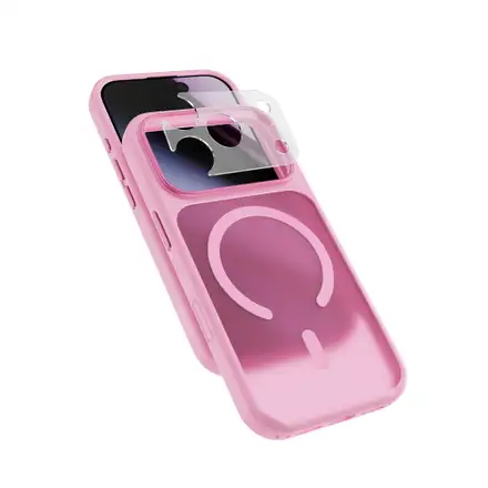 Epico HeroMatte Pro Mag+ Case iPhone 17 Pro Max/18 Pro Max Qi2 & MagSafe kompatibilný - ružová