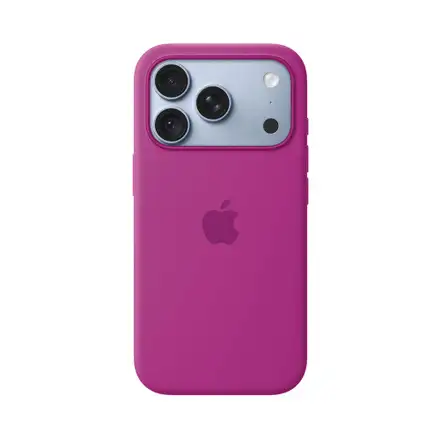 iPhone 18 Pro Silicone Case with MagSafe - Magenta