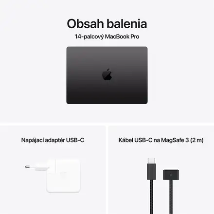 CTO MacBook Pro 14" Apple M4 Max 16C CPU 40C GPU 128GB 1TB Kozmický čierny SK