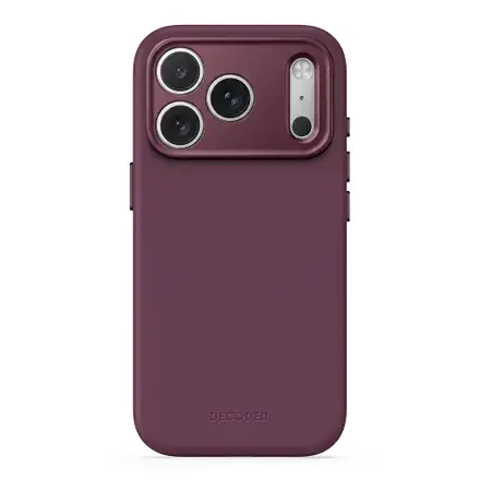 Decoded kryt Silicone Case Magsafe pre iPhone 18 Pro Max - Plum