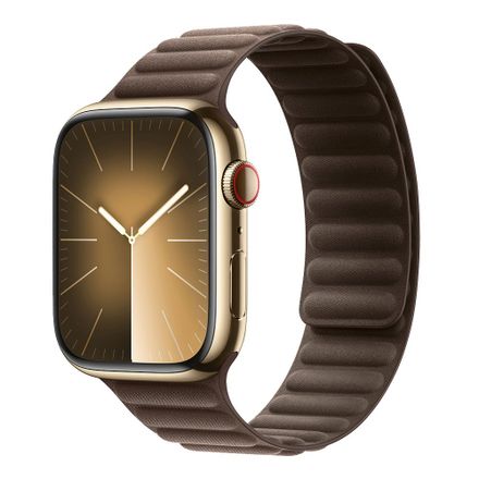 Devia remienok Deluxe Magnetic Fiber Watch Band 44/45/46mm - Taupe