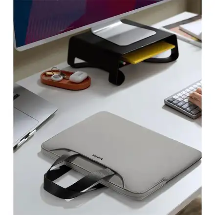 Tomtoc puzdro The Her Sleeve pre Macbook Pro 14" - Dark Gray/Gray