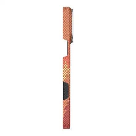 Comma kryt Woven Kevlar Magnetic Shockproof Case pre iPhone 17 Pro Max - Pinery Forest