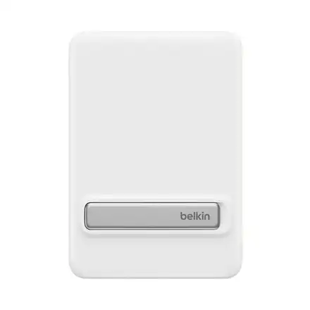 Belkin Boost Charge Slim Magnetic Powerbank 5K with Qi2 - White
