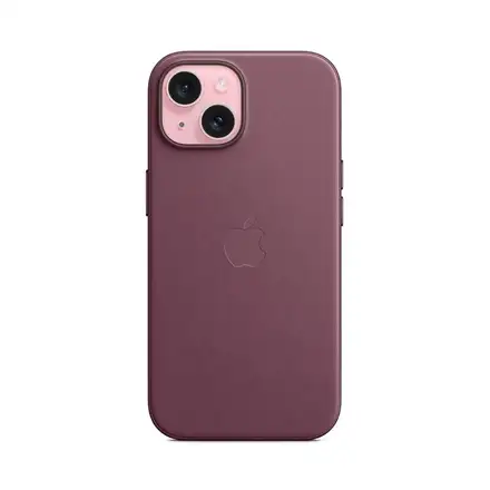 iPhone 15 FineWoven Case with MagSafe - Mulberry *Rozbalený*