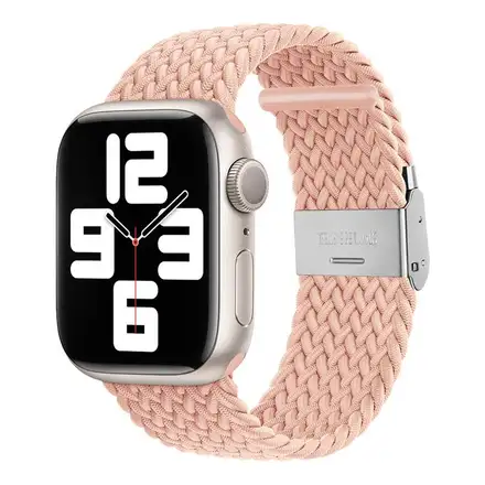 Devia remienok Deluxe Series Sport4 Nylon Braided Adjustable Band 44/45/46mm - Pink