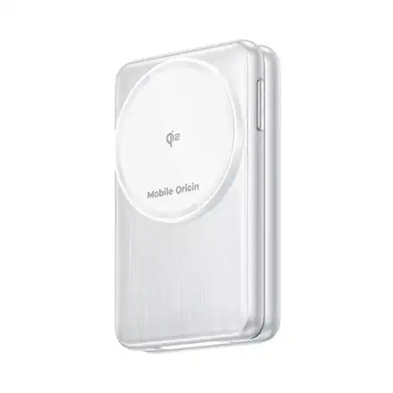 Mobile Origin 3in1 Foldable Qi2 Charger PW8 - Silver