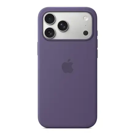 iPhone 17 Pro Max Silicone Case with MagSafe – Fialová hmla