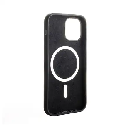 ER POWER kryt Carneval Silicone Snap Magsafe pre iPhone 13 - Black