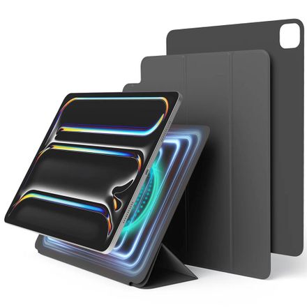 Elago puzdro Magnetic Folio Case pre iPad Pro 13" M4/M5 - Dark Gray