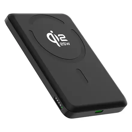ER POWER powerbank Twiggy Qi2 25W 5K 5000 mAh- Black