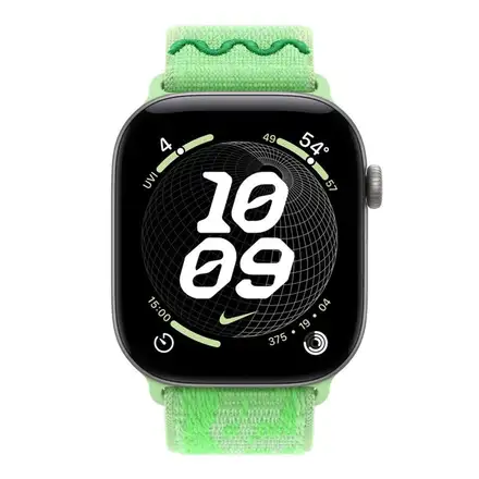 Apple Watch 46mm Green Spark Nike Sport Loop