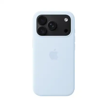 iPhone 18 Pro Silicone Case with MagSafe - Crisp Blue