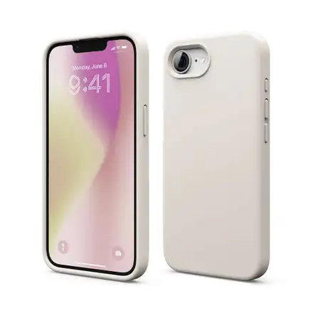 Elago kryt Silicone Case pre iPhone 16e/17e - Stone