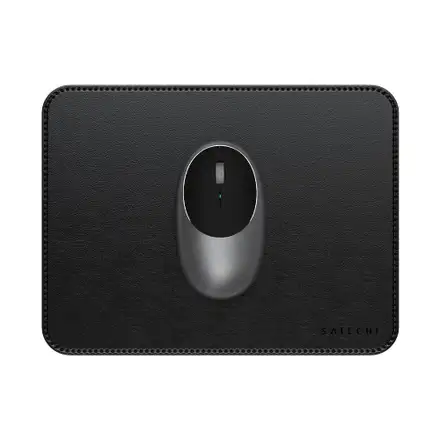 Satechi podložka pod myš Vegan-Leather Premium Mouse Pad - Black