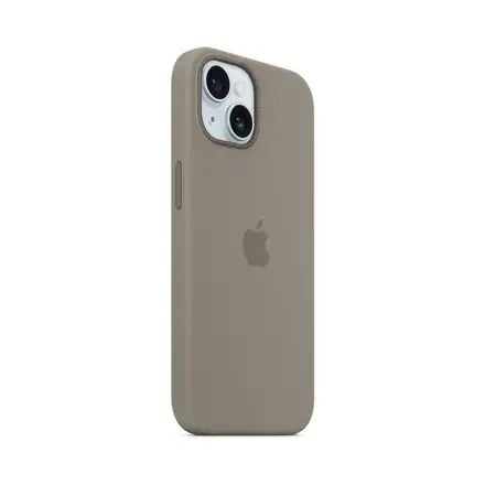 iPhone 15 Silicone Case with MagSafe - Clay