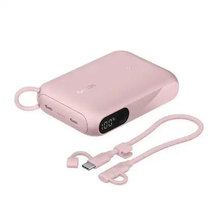 Belkin Boost Charge Powerbank 10K with Display - Pink