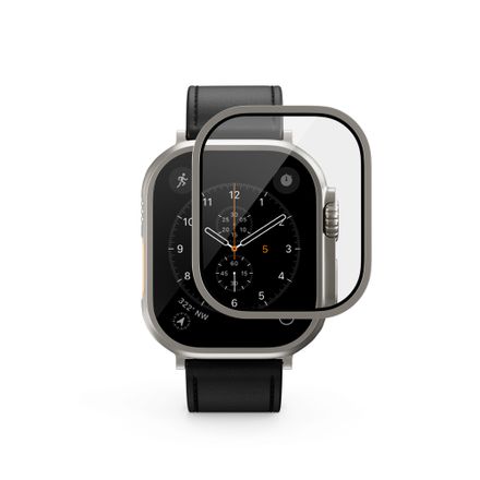 Epico UNUM SapphireShield Watch Protector for Apple Watch Ultra 49mm strieborná