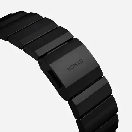 Nomad remienok pre Apple Watch 44-49 mm - Titanium Band/Black Hardware