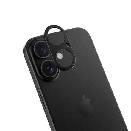SwitchEasy LenShield Aluminum Lens Protector pre iPhone 16/16 Plus - Black