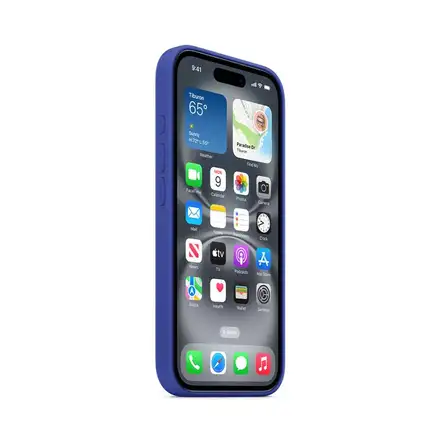 iPhone 16 Silicone Case with MagSafe - Ultramarine