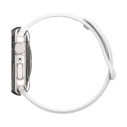 Spigen kryt Ultra Hybrid pre Apple Watch 7/8/9 41mm - Crystal Clear