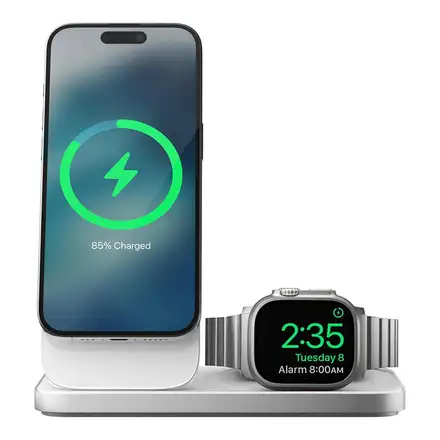 Nomad Stand One Max Qi2 25W 4th Gen - Silver