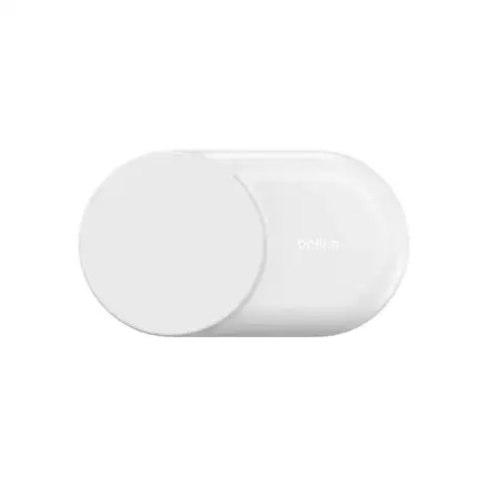 Belkin UltraCharge 3-in-1 Foldable Magnetic Charger with Qi2 25W - White