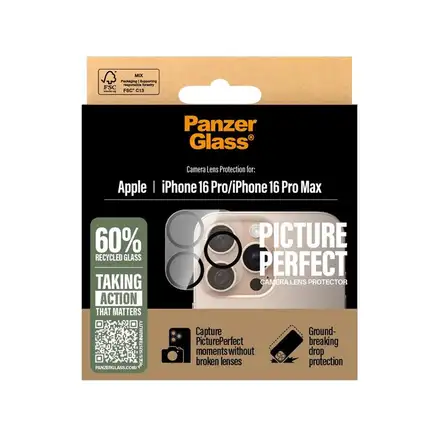 PanzerGlass ochranné sklo PicturePerfect pre iPhone 16 Pro/16 Pro Max