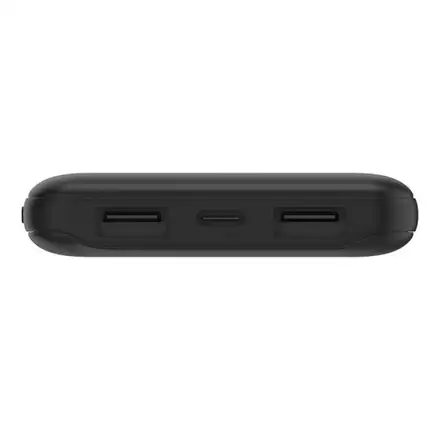 Belkin Boost Charge 3-Port Powerbank 10K + USB-A to USB-C kábel - Black