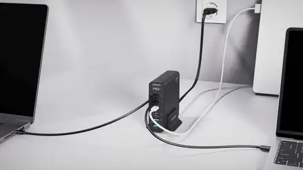 Cubenest S6D0 PD 3.1 GaN Adaptér 240W - čierna