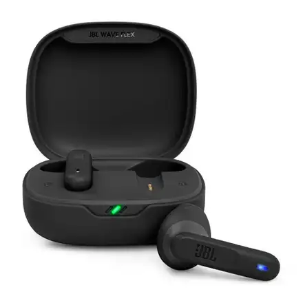 JBL Wave Flex Black slúchadlá