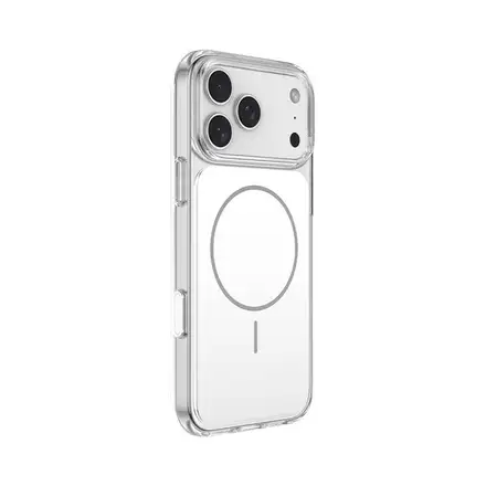 Comma kryt Crystal Shield Magnetic Case pre iPhone 17 Pro - Clear