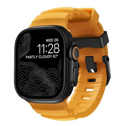 Nomad remienok Rocky Point Band pre Apple Watch 46/49mm - Sol/Black