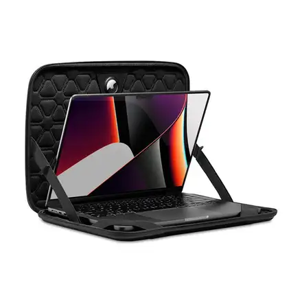 Spigen puzdro Rugged Armor Pro pre Macbook Pro 14" M1/M2/M3/M4 - Black
