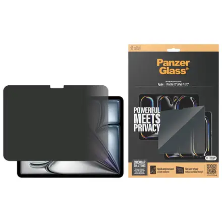 PanzerGlass ochranné sklo UWF Privacy pre iPad Pro 13" M4/M5, iPad Air 13" M2/M3