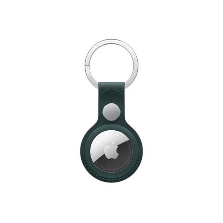 Apple AirTag FineWoven Key Ring - Dark Green