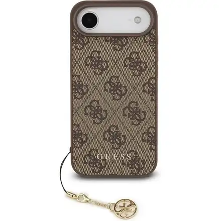 Guess 4G Charm MagSafe kryt iPhone Air hnedý