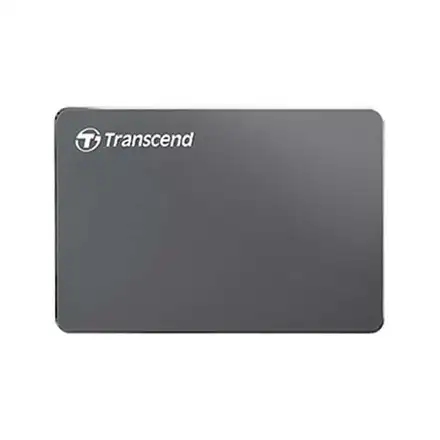 Transcend ext. HDD 2TB StoreJet 25C3N USB 3.1 - Iron Gray Aluminium