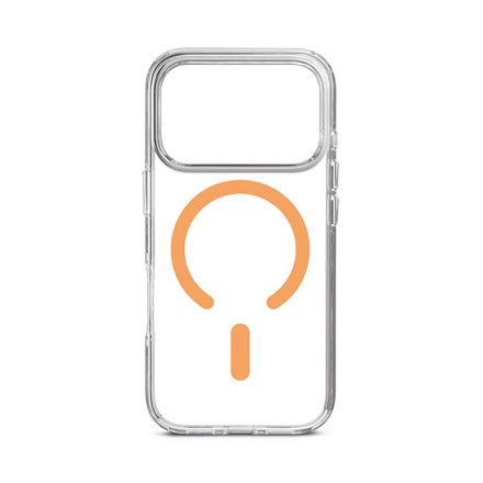 Aiino - Frozen Case with magnet for iPhone 17 Pro - Peach