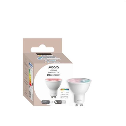 Aqara Smart Home LED žiarovka T2 GU10 RGB+CCT, Zigbee a Thread
