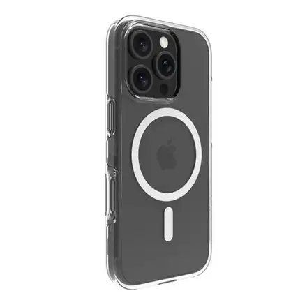 dbramante1928 - Puzdro Iceland Ultra D3O s MagSafe pre iPhone 16 Pro Max, transparentná