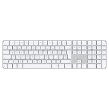Apple Magic Keyboard s Touch ID a Numerickou klávesnicou - INT English - biele klávesy
